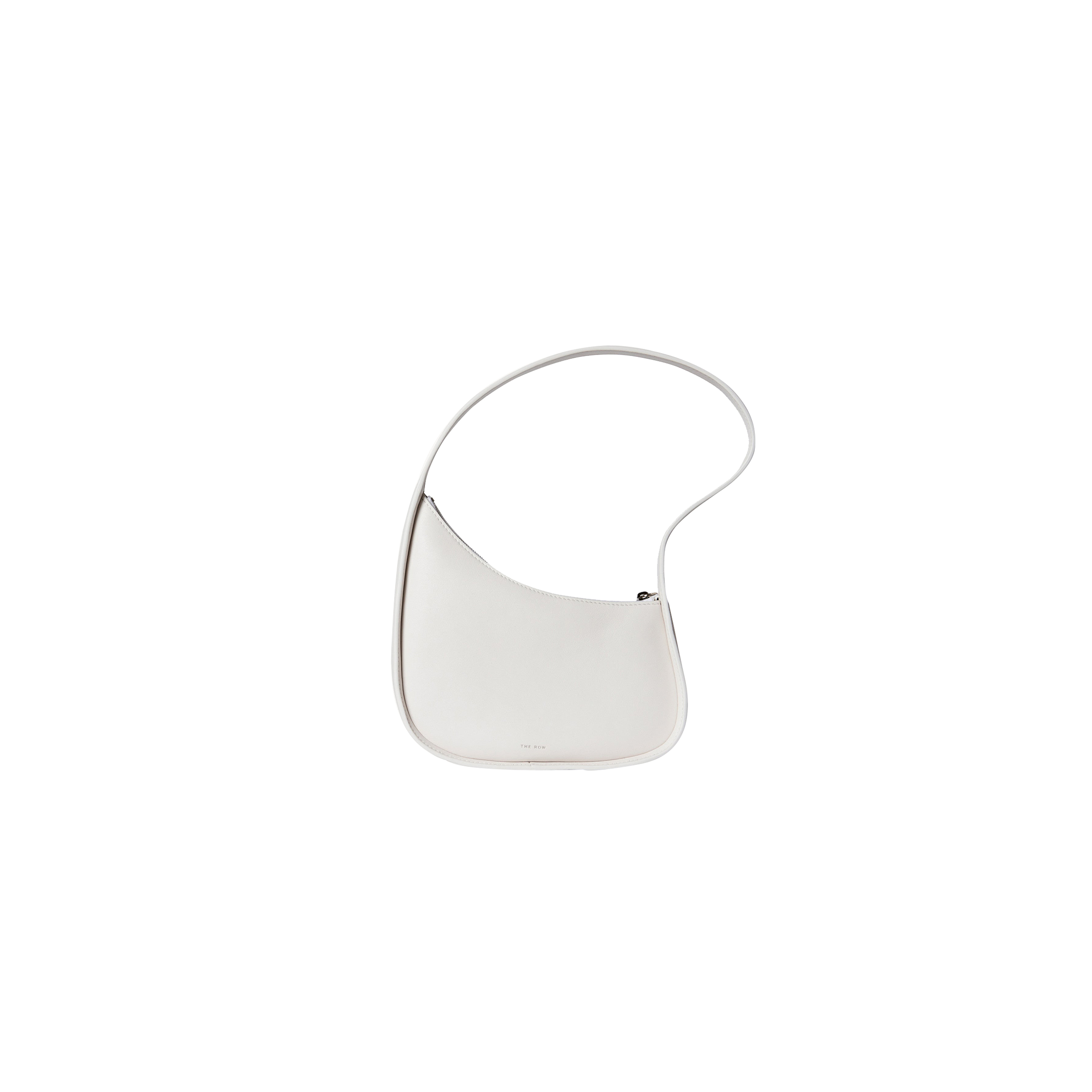 T*e R*w half moon bag in leather new ivory w1249l52nivpd （34*20*6cm)
